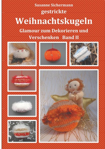 Gestrickte Weihnachtskugeln