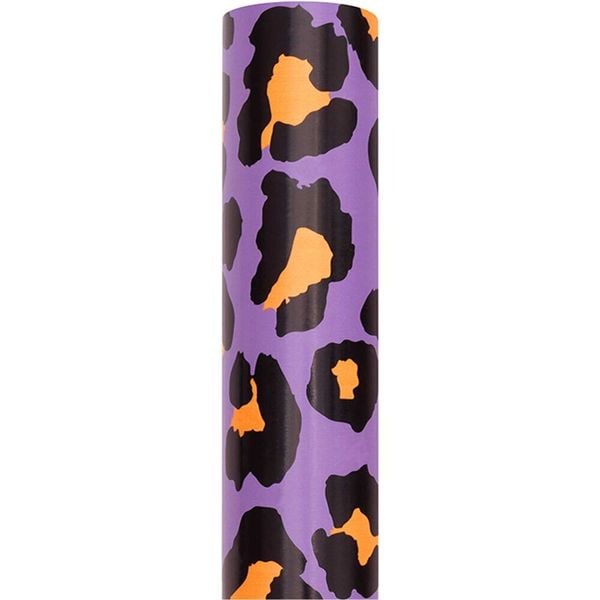 Geschenkpapier Acid Leo, flieder, MIX