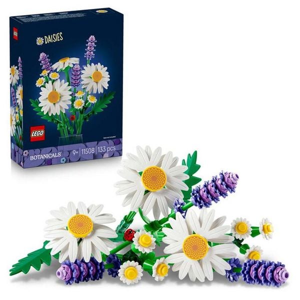 LEGO Botanicals 11508 Gänseblümchen Kunstblumen für Kinder ab 9 Jahren
