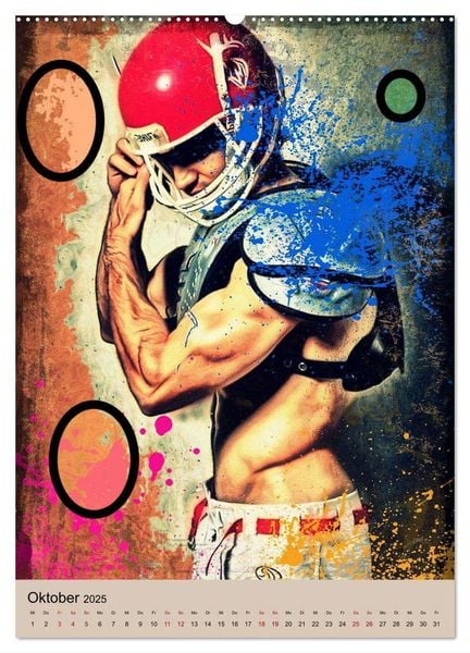 Männlich sportlich und sexy von Nico Bielow (hochwertiger Premium Wandkalender 2025 DIN A2 hoch), Kunstdruck in Hochglanz