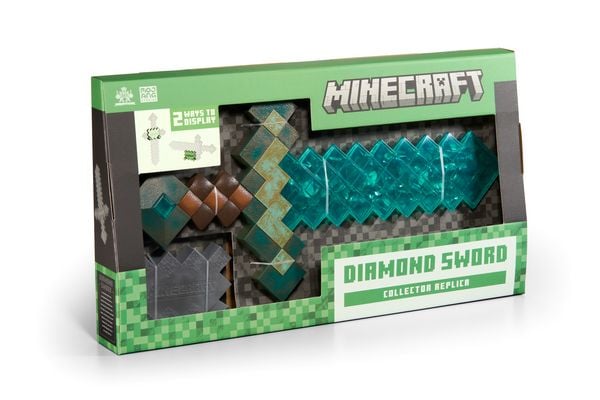 Minecraft Diamond Sword Collector Replica