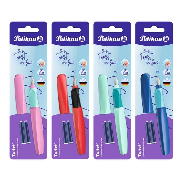 Pelikan Füller Twist LH & RH sortiert Blister