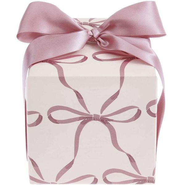 Geschenkpapier Schleifen, Rosa
