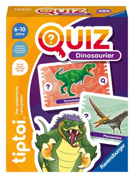 tiptoi® Quiz Dinosaurier - ab 6 Jahre