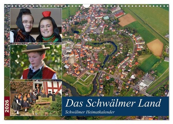 Das Schwälmer Land (Wandkalender 2026 DIN A3 quer), CALVENDO Monatskalender
