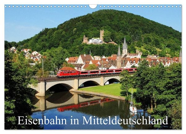 Eisenbahn in Mitteldeutschland (Wandkalender 2026 DIN A3 quer), CALVENDO Monatskalender