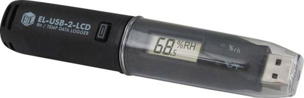 Lascar Electronics EL-USB-2-LCD EL-USB-2-LCD Multi-Datenlogger Messgröße Temperatur, Luftfeuchtigkeit -35 bis 80 °C 0 bis 100 % rF