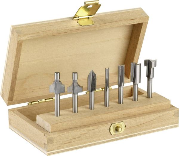 Dremel 26150660JA Frässet HSS Schaftdurchmesser 3.2mm