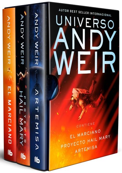 Universo Andy Weir (Ediciã3n Estuche: El Marciano / Proyecto Hail Mary / Artemisa) / Andy Weir Universe (Box Set: The Martian / Project Hail Mary / Artemis)