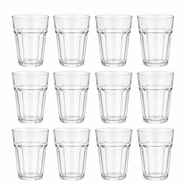 neuetischkultur 12 Trinkgläser 350 ml Wassergläser Glas spülmaschinengeeignet