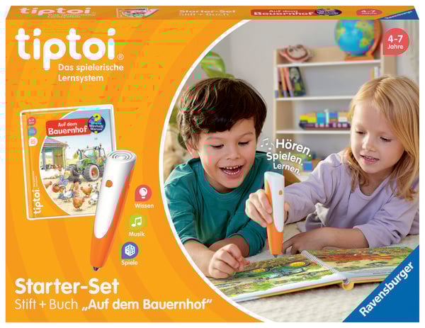 tiptoi® Starter-Set: Stift und Bauernhof-Buch - ab 4 Jahre