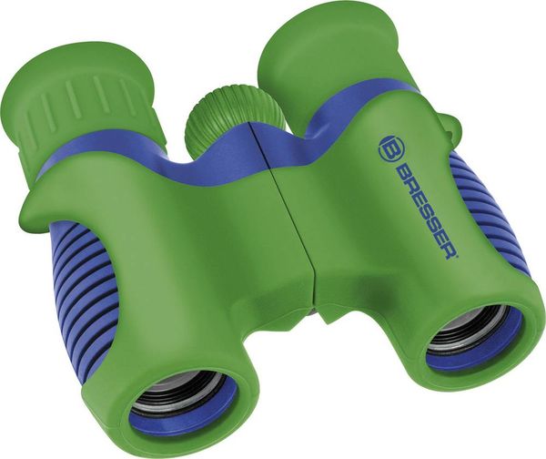 Bresser Optik Fernglas Kinderfernglas Junior 6 x 21mm Dachkant Blau, Grün 8810621