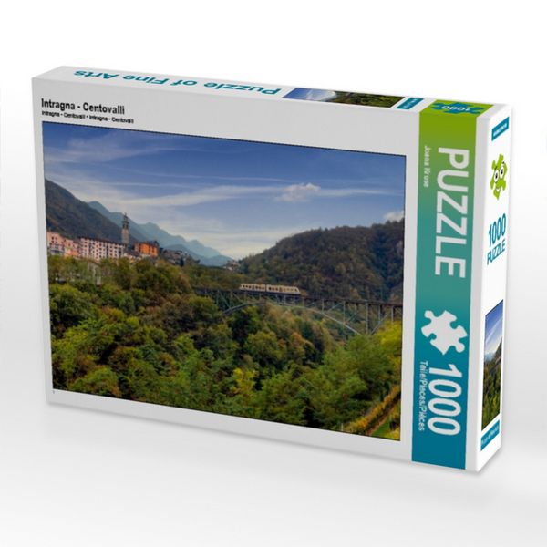 CALVENDO Puzzle Intragna - Centovalli 1000 Teile Puzzle quer 1000 Teile Lege-Größe 64 × 48 cm Foto-Puzzle für glückliche Stunden
