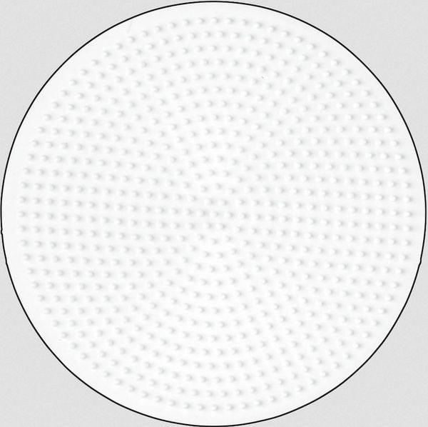 Hama® Bügelperlen Stiftplatte großer Kreis.