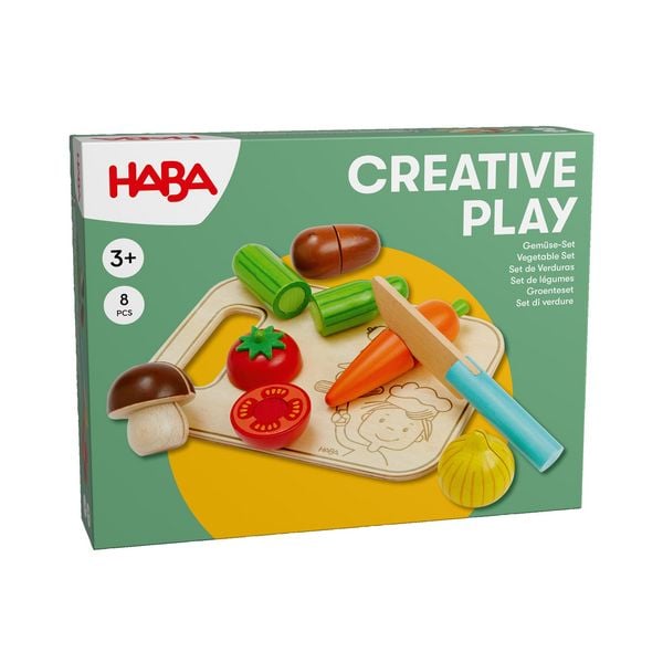 Creative Play Gemüse-Set mit Brettchen