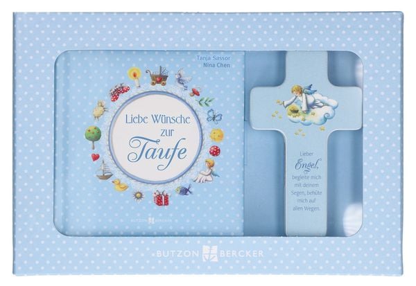 Geschenkset - Liebe Wünsche zur Taufe