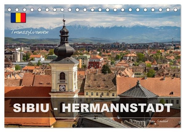 Transsylvanien - Herrmannstadt - Sibiu (Tischkalender 2027 DIN A5 quer), CALVENDO Monatskalender
