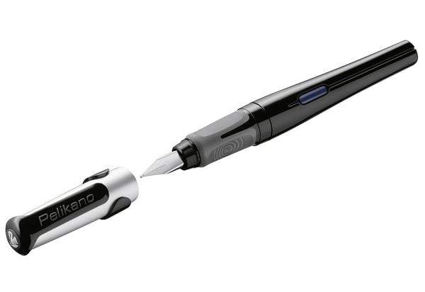 Pelikan Füller Pelikano® Original für Rechtshänder, Schwarz, Feder M
