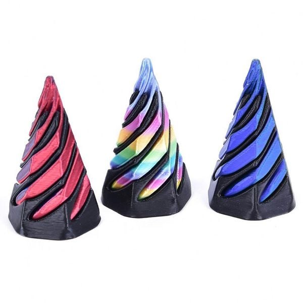 Twisty Fidget, Kegel, mehrfach sortiert, Farbe nicht wählbar