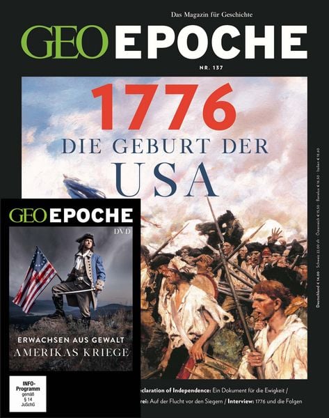 GEO Epoche (mit DVD) / GEO Epoche / GEO Epoche DVD 137/2026 - 1776 Die Geburt de USA
