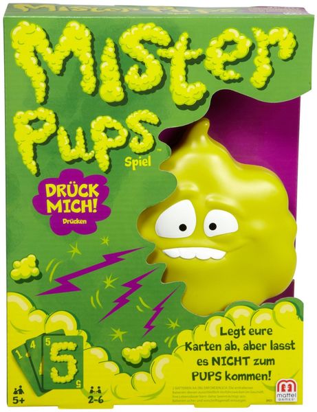 Mattel Games Mister Pups, Kinderspiel, Aktionsspiel