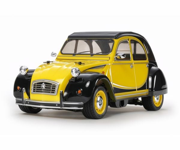 Tamiya M-05 'Ente' Citroen 2CV Charleston Brushed 1:10 RC Modellauto Elektro Straßenmodell Bausatz