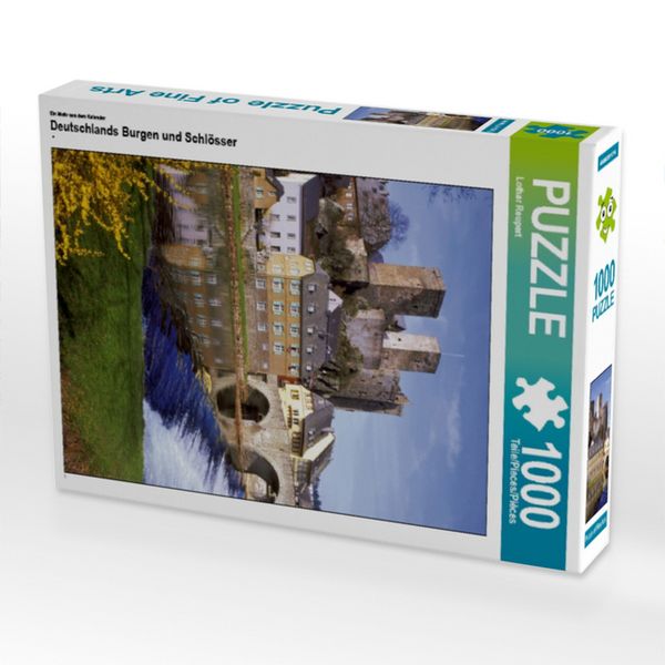 CALVENDO Puzzle Ein Motiv aus dem Kalender Deutschlands Burgen und Schlösser 1000 Teile Lege-Größe 64x48cm Foto-Puzzle für glückliche Stunden