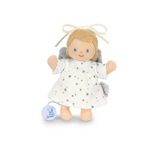 Spieluhr S Schutzengel grau