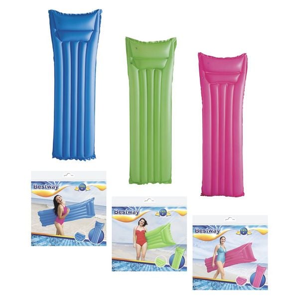 Bestway Luftmatratze Uni 183x69cm 3fach sortiert
