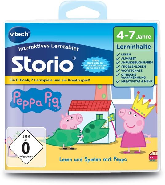Vtech Lernspiel Peppa (Storio 2, Storio 3S)