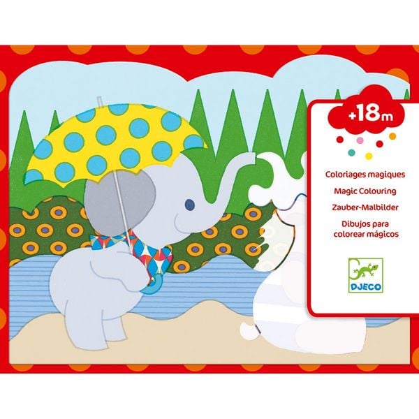 Wassermalen Draußen versteckt