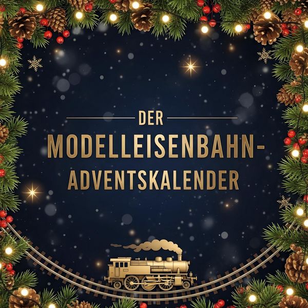 Der Modelleisenbahn-Adventskalender
