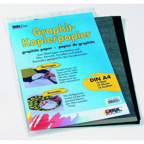 KREUL Graphit-Kopierpapier 10 Blatt 21 x 30 cm, 10 Blatt, DIN A4
