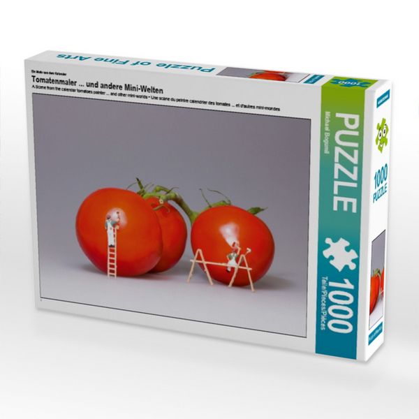CALVENDO Puzzle Ein Motiv aus dem Kalender Tomatenmaler ... und andere Mini-Welten 1000 Teile Lege-Größe 64x48cm Foto-Puzzle für glückliche Stunden