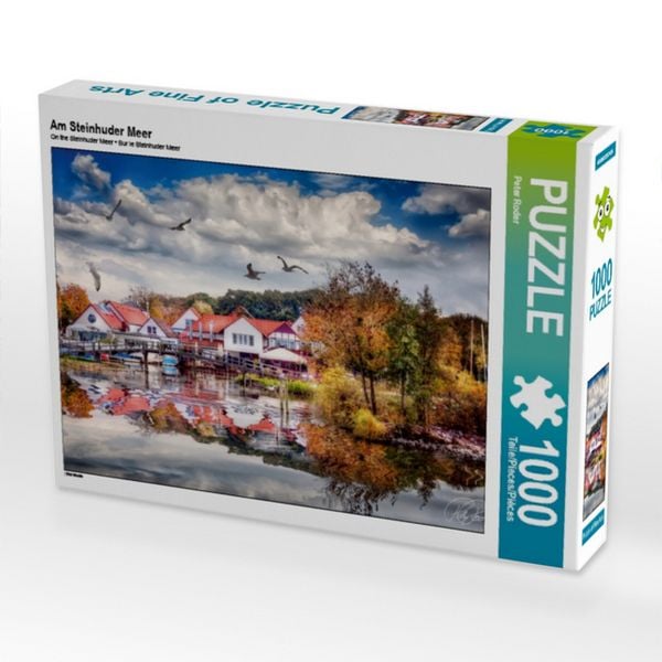 CALVENDO Puzzle Am Steinhuder Meer 1000 Teile Puzzle quer 1000 Teile Lege-Größe 64 × 48 cm Foto-Puzzle für glückliche Stunden
