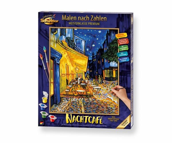 Malen nach Zahlen - Nachtcafé
