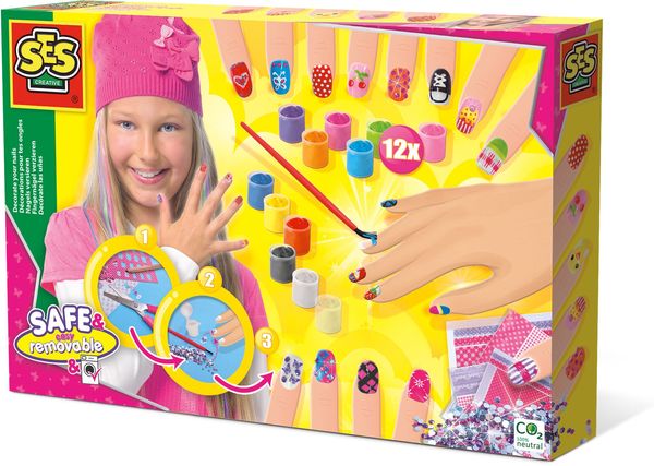 SES CREATIVE Kreativ Set Fingernägel verzieren