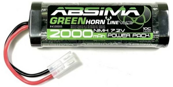 Absima Modellbau-Akkupack (NiMh) 7.2V 2000 mAh Zellen-Zahl: 6 Softcase Tamiya