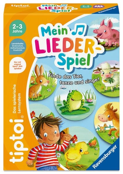 Tiptoi® Mein Lieder-Spiel - ab 2 Jahre