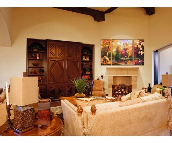 Malen nach Zahlen - Indian Summer (Triptychon)