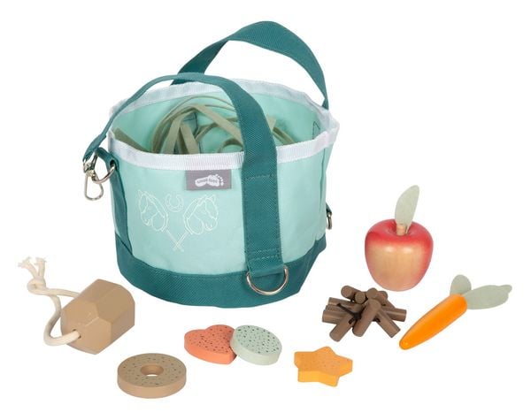 Pferdefutter Set mit Tasche