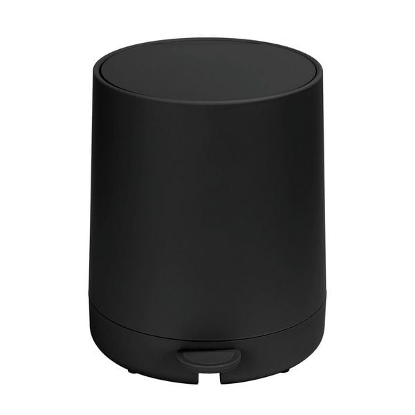 Kosmetik Treteimer Mod. Fablo Schwarz, mit Soft-Touch-Beschichtung, 5 L
