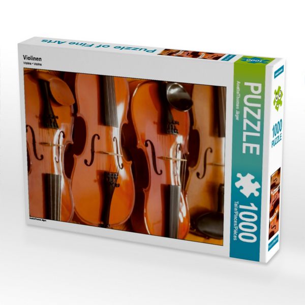 CALVENDO Puzzle Violinen 1000 Teile Puzzle hoch 1000 Teile Lege-Größe 64 × 48 cm Foto-Puzzle für glückliche Stunden