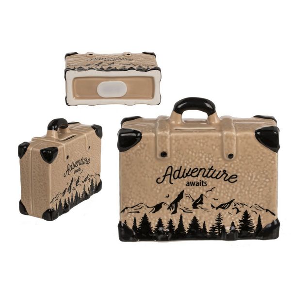 Spardose Travel Koffer 14,8x6x13cm