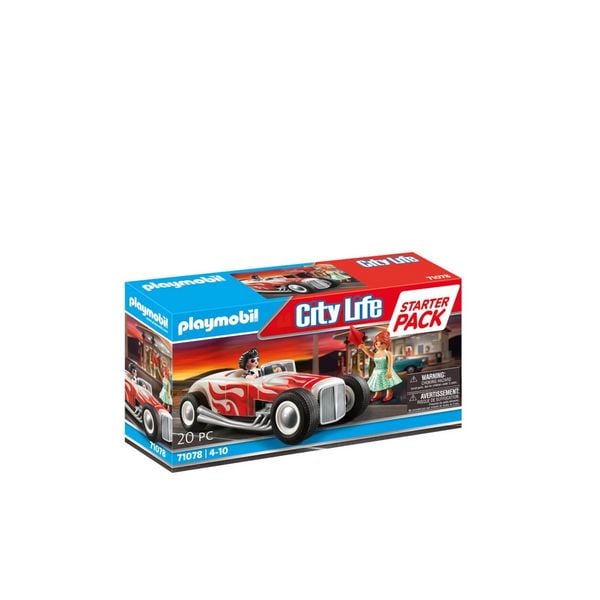 Playmobil® PLAYMOBIL 71078 Starter Pack Hot Rod PLAYMOBIL 71078 Starter Pack Hot Rod
