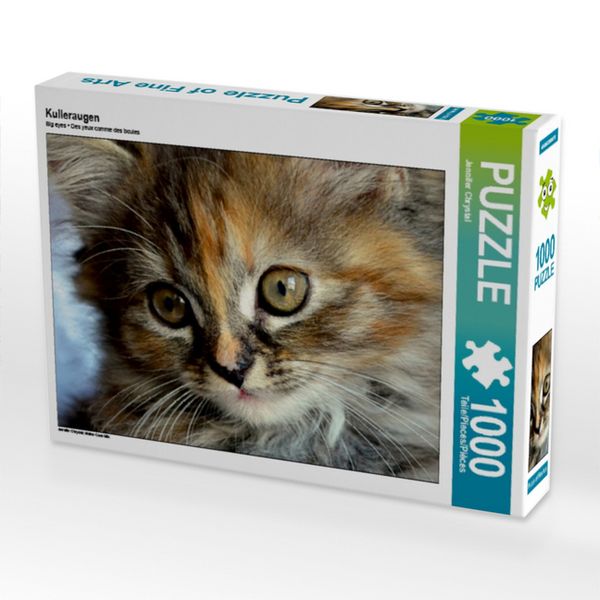 CALVENDO Puzzle Kulleraugen 1000 Teile Lege-Größe 64x48cm Foto-Puzzle für glückliche Stunden