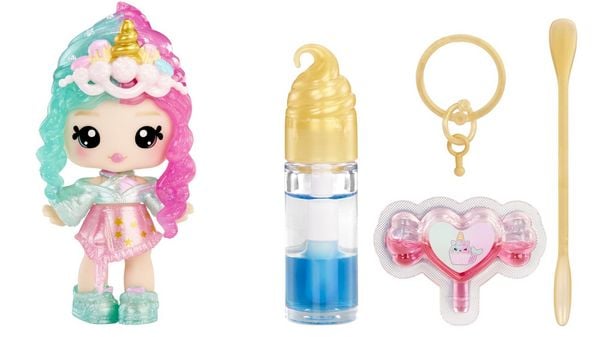 Yummiland Lip Gloss Doll- Mystery Color Change - Phoebe Frappe