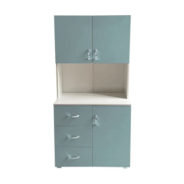 HTI-Living Küchenschrank Blanca hellblau weiß Küchenschrank Blanca hellblau weiß