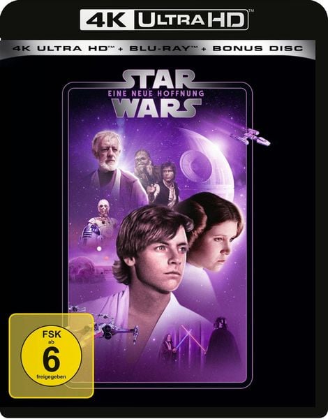 Star Wars - Eine neue Hoffnung (4K Ultra HD) (+ Blu-ray 2D) (+ Bonus-Blu-ray)