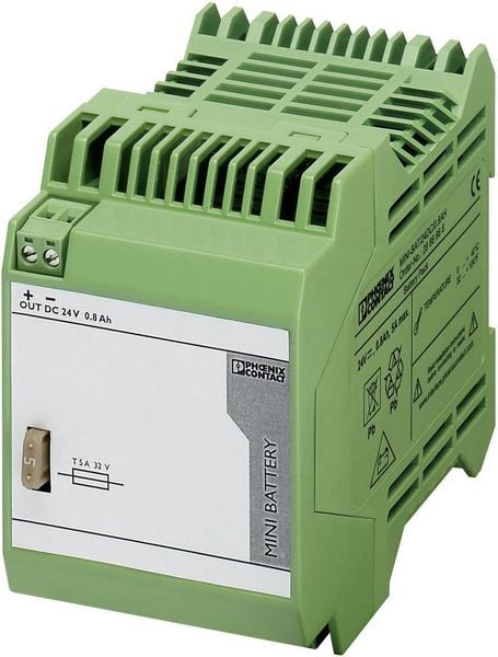 Phoenix Contact MINI-BAT/24DC/0.8AH 2866666 Industrielle USV-Anlage (DIN Rail)